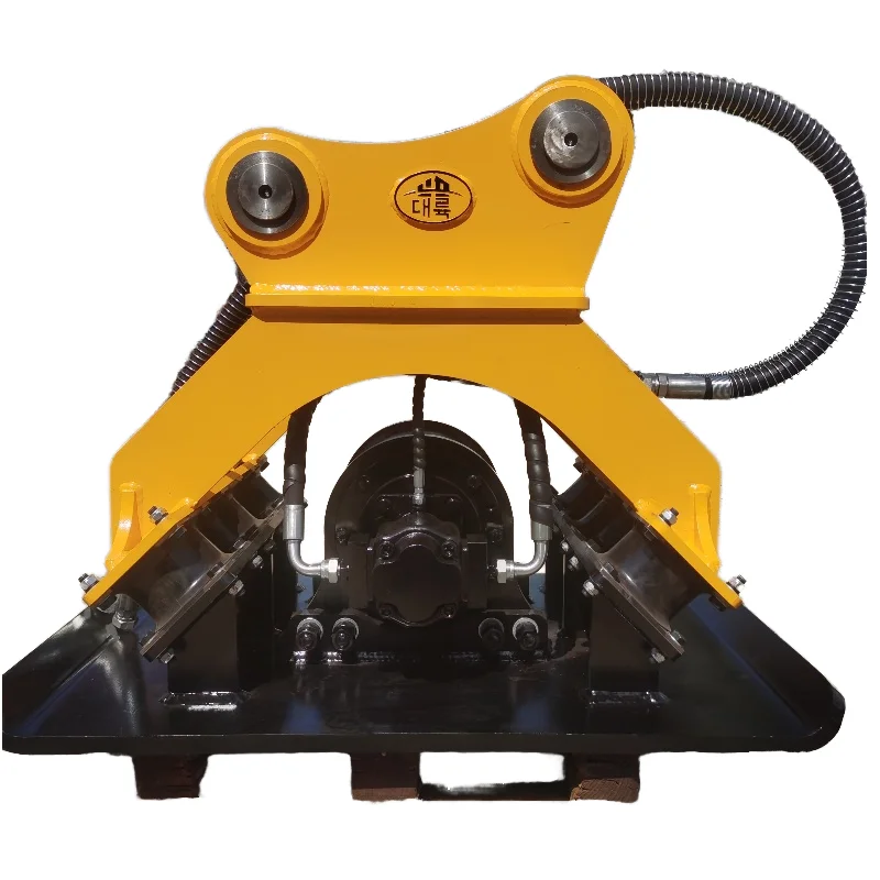 

WIGON New 2-40 Ton Excavator-Compatible Soil Compactor Motor Rotating Hydraulic Plate Compactor 1 Year Warranty