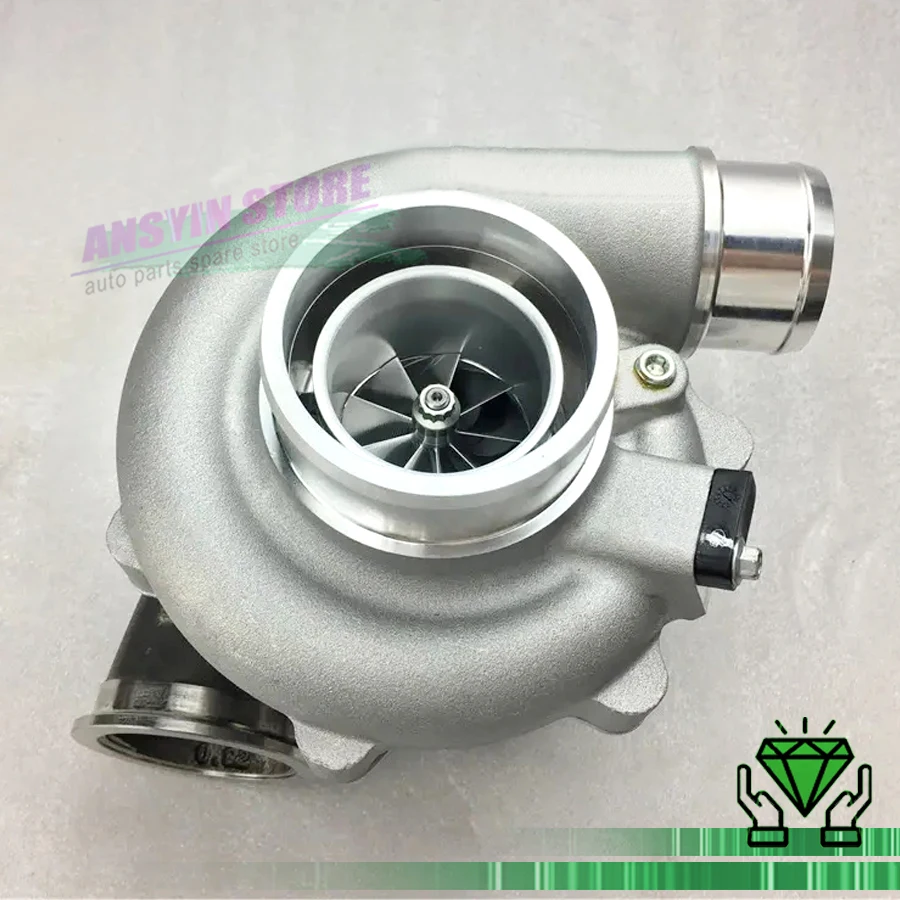 Turbocharger 858161-5002S with V-Band Cast Iron Turbine Housing AR 0.72 G25-550 G25 Turbo Performance Standard Rotation