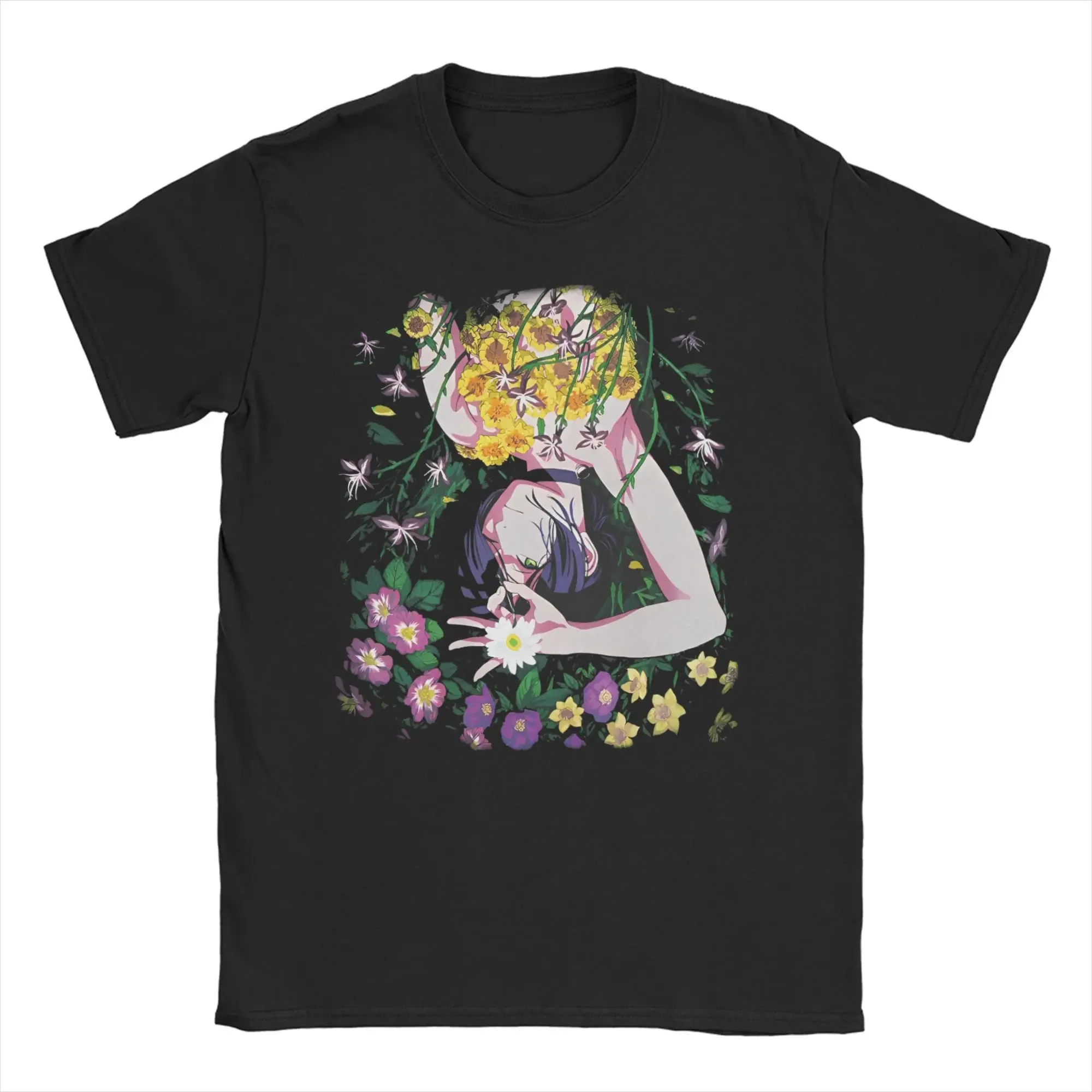 Die Film Reze Chainsaw Man T-Shirts Frauen Männer Anime Manga Schwere Baumwolle Hohe Qualität O Hals Kurzen Ärmeln Weiblich Männlich Kleidung