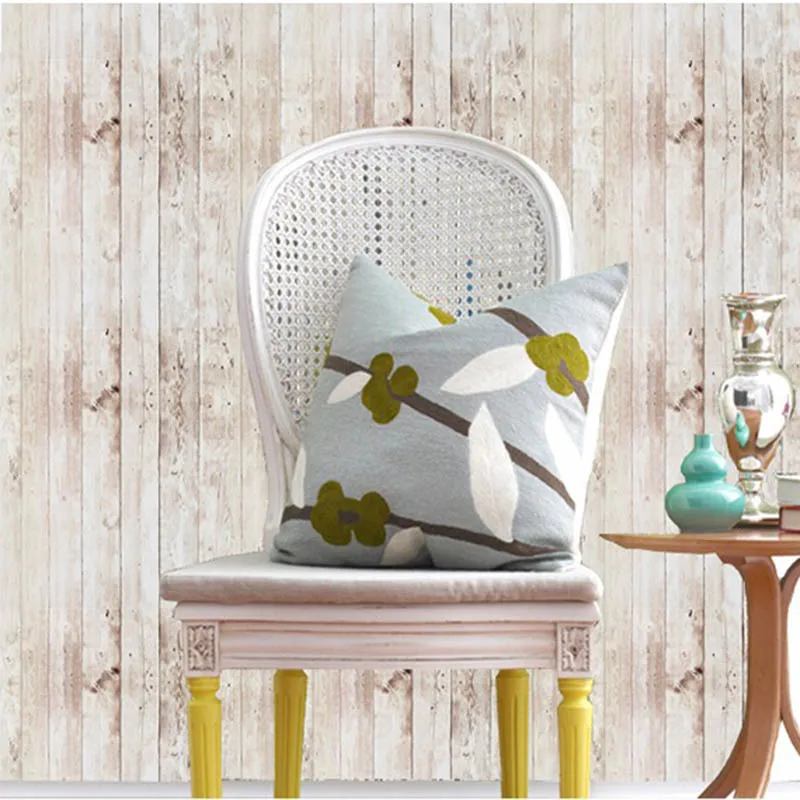 Papel de parede retro envelhecido, 3D auto-adesivo, PVC impermeável, fundo da sala, adesivos de parede decorativos, 45cm