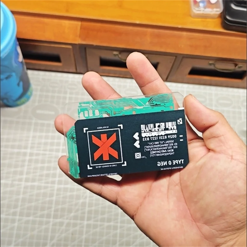 Game Trauma Team Gold Edition Cards Cosplay Card Transparent Acrylic Postcard Accessories Photocard Collection Ornament Prop