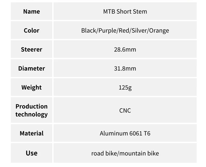 Ultraleicht MTB/Rennrad Power Vorbau 31,8X35mm Einstellbare Mtb Fahrrad Lenker Teile Aluminium Legierung Radfahren Vorbau – Detail 4