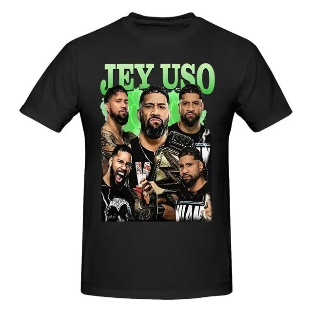 

2025 new model Jey Uso Yeet Logo T-Shirts Summer Women Men Fashion Casual HipHop Crewneck Short Sleeve Tee Unisex Fashion All-se