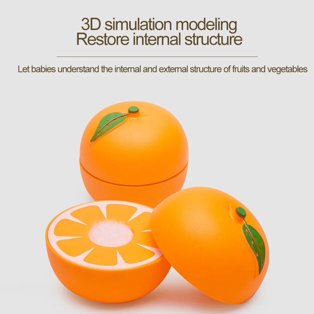 Children Simulation Kitchen Toy with Cutting Board Food Play House Simulation Toys for Toddlers Kids Boys Girls