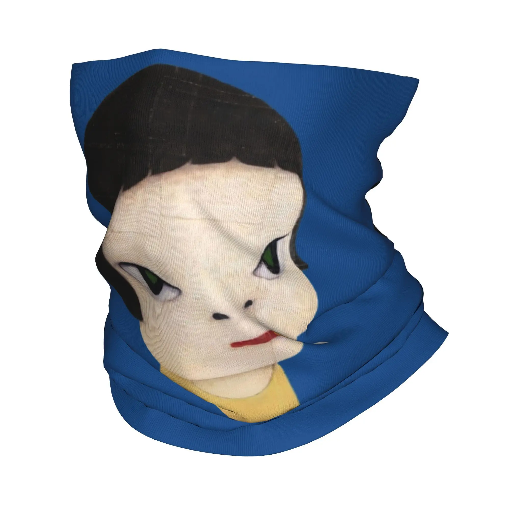 

yoshitomo nara Bandana Neck Gaiter Printed Wrap Mask Scarf Multifunction Headband Running For Men Women Adult All Season