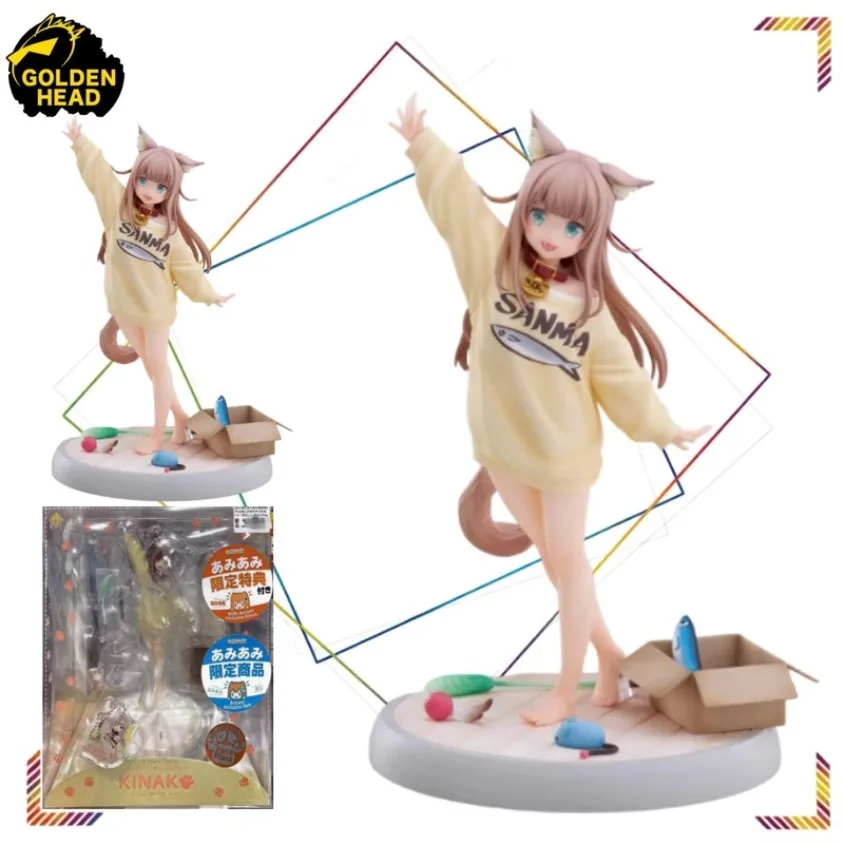 

GOLDEN HEAD Palette Kinako Action Figures My Cat Is A Cute Girl Anime 1/6 Scale Model Doll Collection Gift
