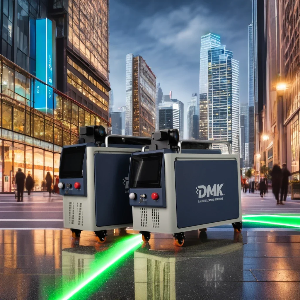 DMK 300W Pulse Laser Cleaning Machine high power low price