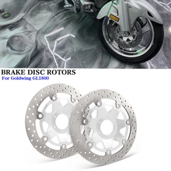 For Honda Goldwing GL1800 F6B Gold Wing 1800 GL1800 2000-2019 2PCS Motorcycle Accessories Front Floating Brake Disc Rotors