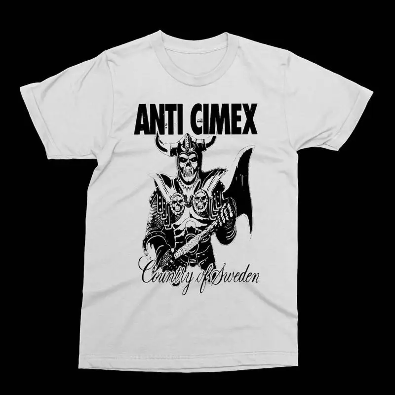 ANTI CIMEX - Camisa 'Country of Sweden' -punk, Descarga, Amebix, Camiseta unisex