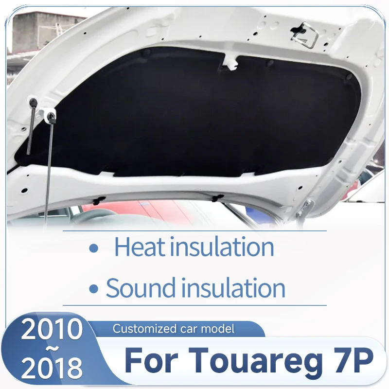 

Car Sound Insulation Mat For VW Volkswagen Touareg 7P 2010~2018 2017 Sound Insulation Mats Heat Insulation Fireproof Accessories