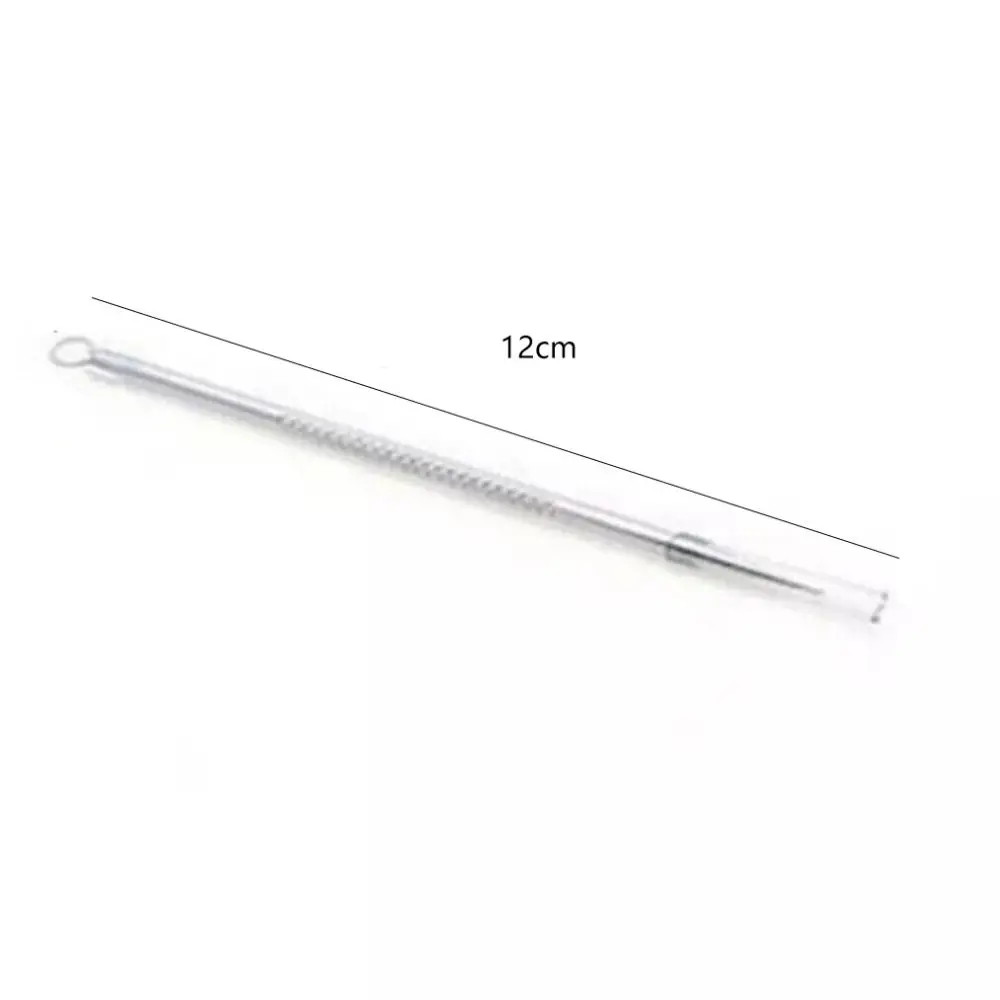 Offre spéciale Mini outil d'élimination de l'acné en acier inoxydable outil d'élimination des points noirs boutons extracteur de taches faciales aiguille d'acné femmes