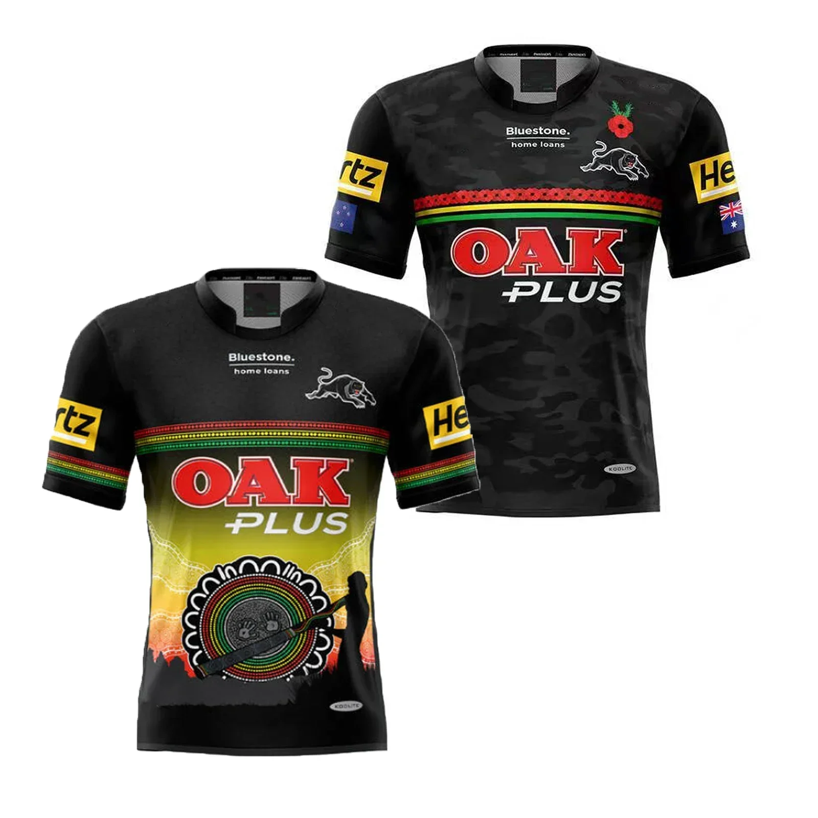 

2022 Penrith Panthers ANZAC/Indigenous Rugby Jersey S-5XL Customize