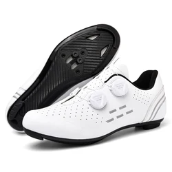 Cycling Road Bike Shoes Men Flat MTB Speed Sneakers Racing Women Route Bicycle Sports Mountain SPD Footwear Cleat Biking Shoe