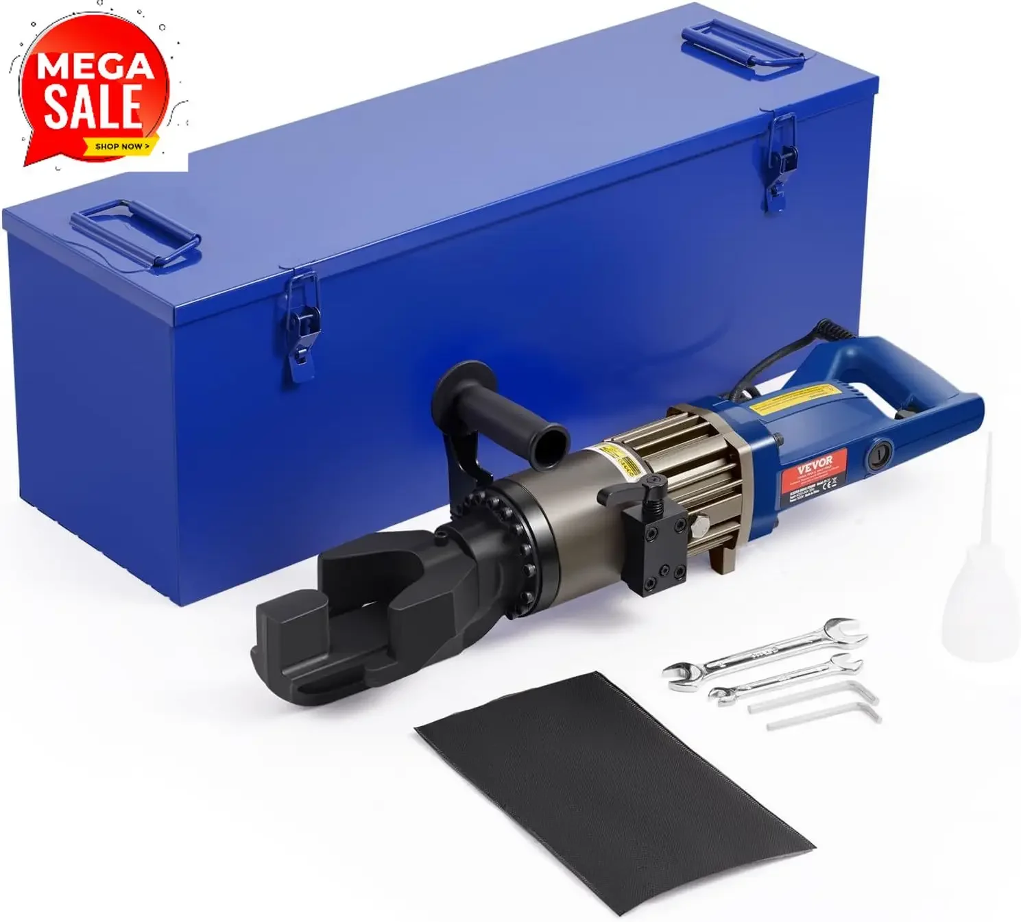 Electric Hydraulic Rebar Bender, 1500W Portable Rebar Bending Machine, Bending up to 3/4 Inch #6 (6-20mm) within 4 Seconds, High