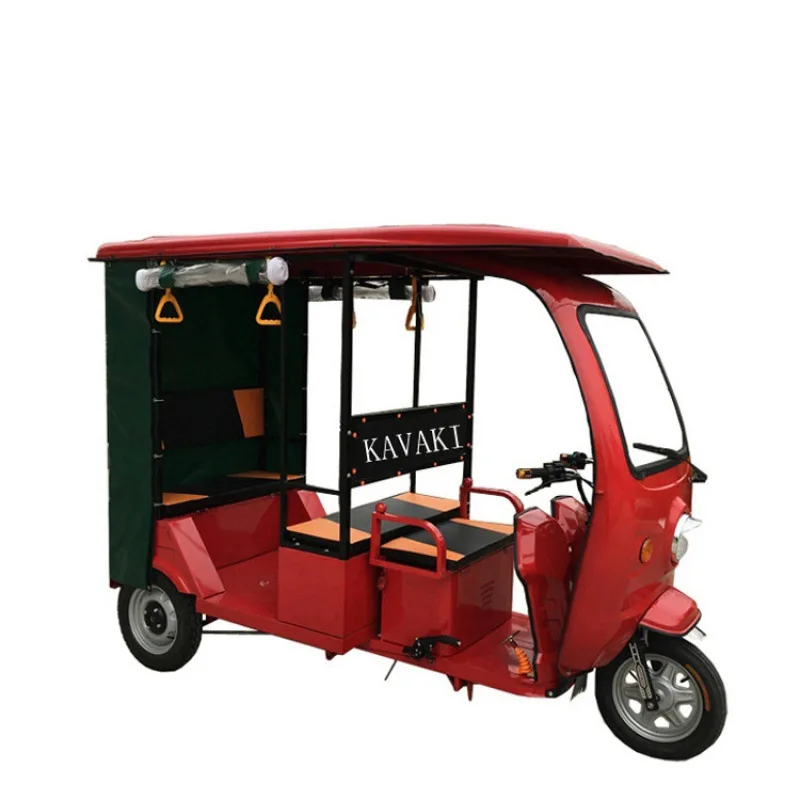

Three-wheeled electric vehicle solar panel sightseeing passenger tricycle