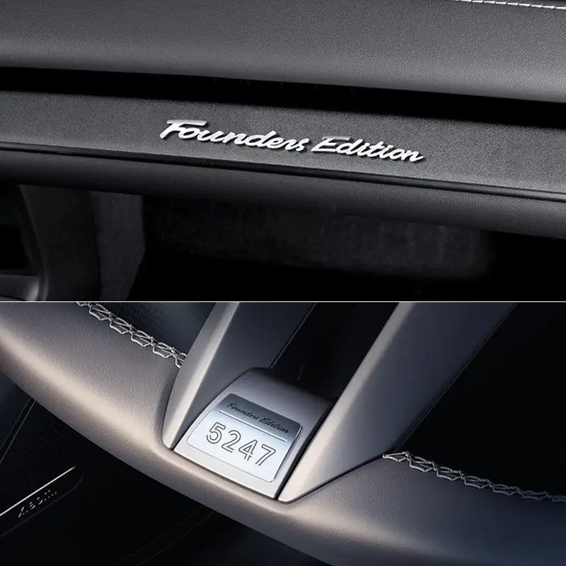 

1pcs Suitable for Xiaomi SU7 Founder Edition car sticker metal sticker modification