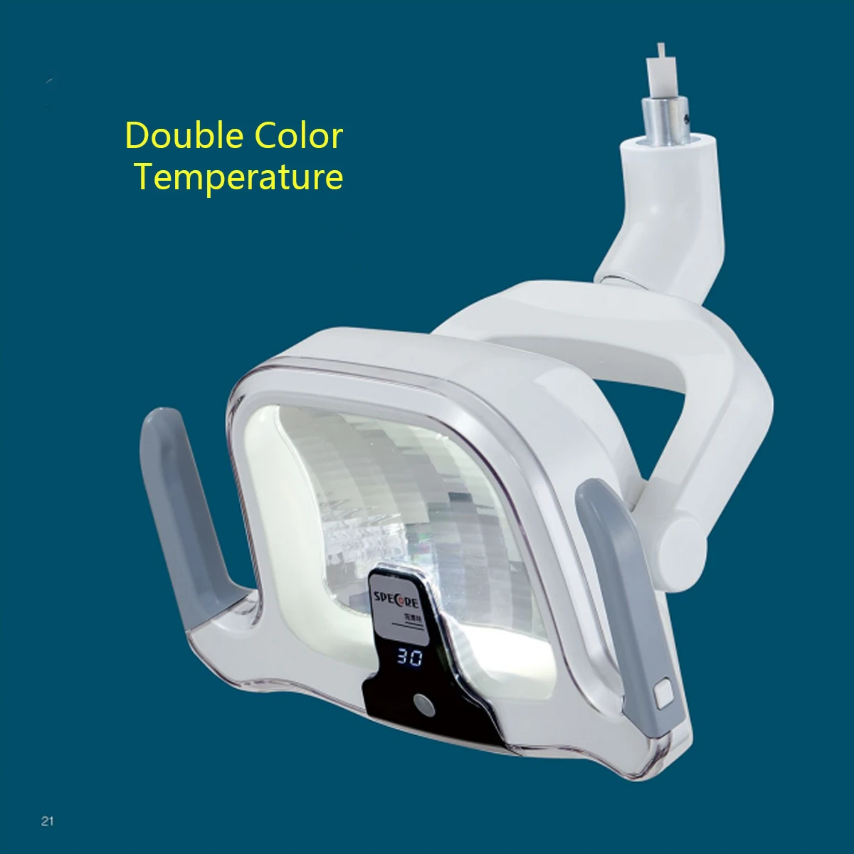 High quality LED DENTAL LAMP Dental Operation Lighting Induction Led Lamp Dentist unit Chair Cold Light Shadowless DOUBLE COLOR