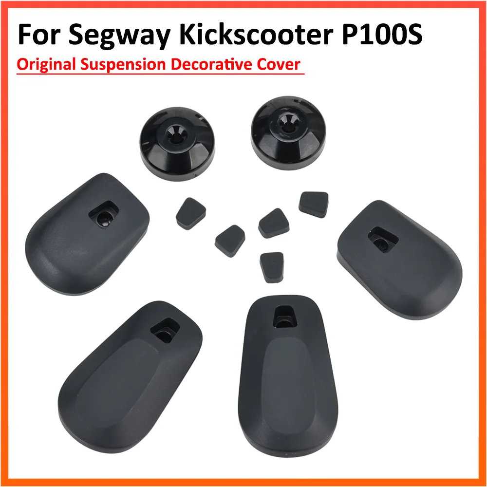 Original Suspension Decorative Cover For Segway Ninebot P100S P100SU P100 Electric Scooter Kickscooter Axle Head Cap Shell Parts