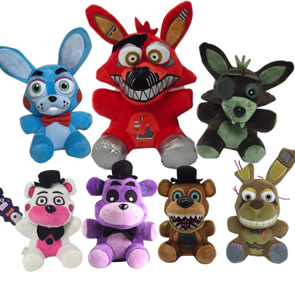 Cartoon Animal Plush Toy Cute Horror Game Character Stuffed Doll Soft Stuffed Pillow Gift for Fans Home Decoration Hot In Stock