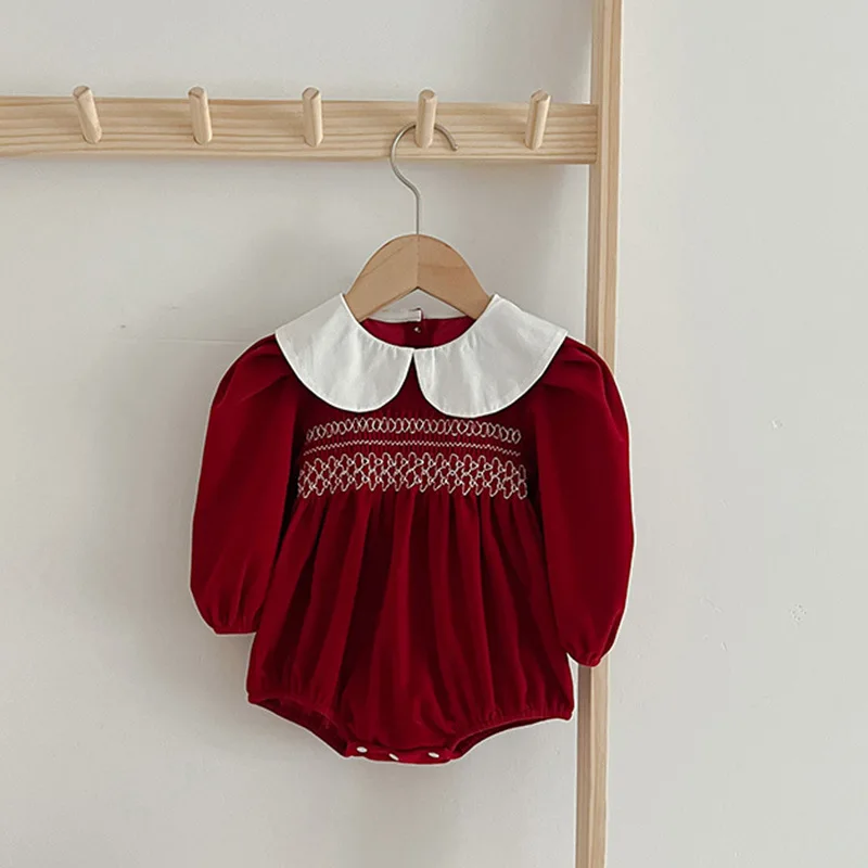 HOT Spring Autumn Newborn Baby Romper Suit Girl Boy Baby Wrap Clothes  Birthday Christmas Crawling Suit Baby Clothes Jumpsuits