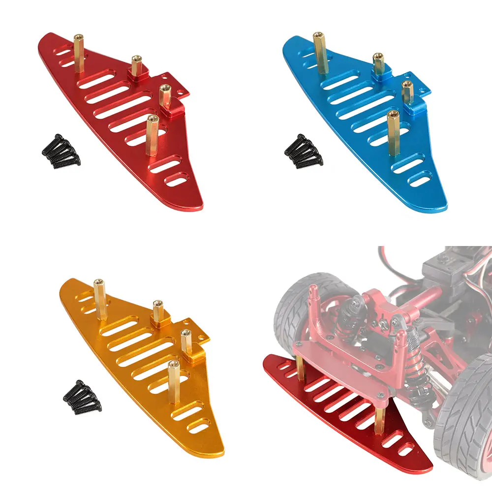 

Upgrated Metal Parts Front Bumper Set for MJX 1/14 14301 14302 14303 RC Car Vehicle Model Accessories