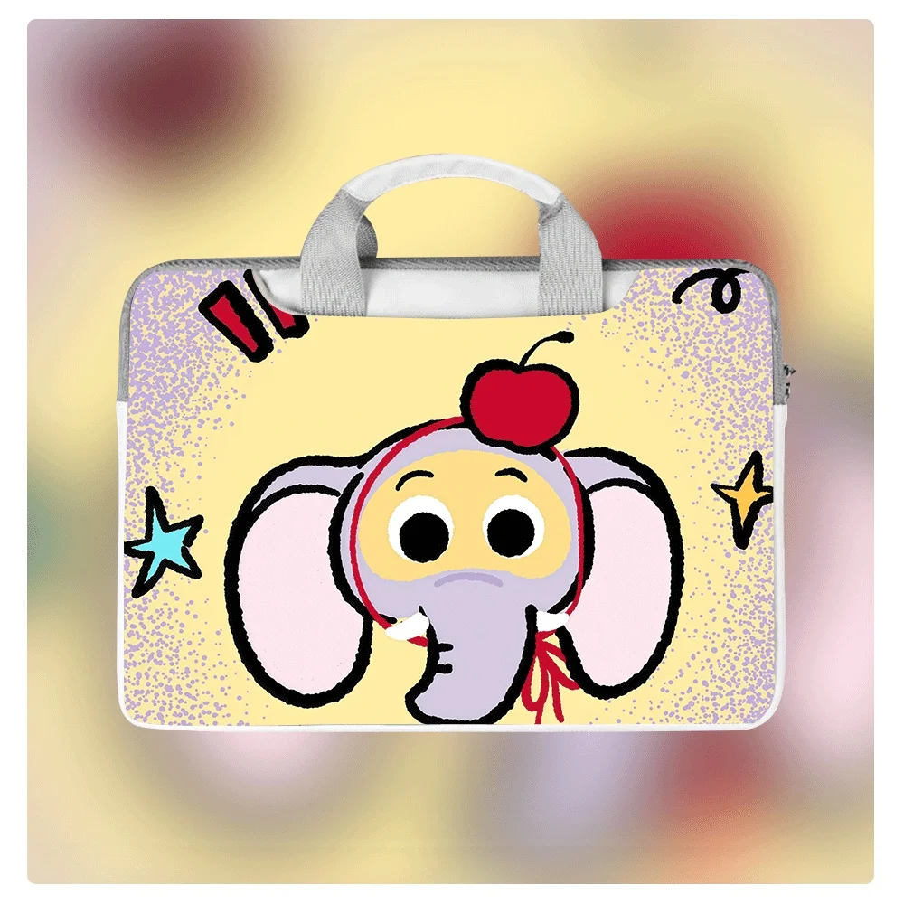 

Портативный чехол-портфель с животным принтом для ноутбуков 13.3, 14, 15.6, 16 дюймов, новый, для MacBook Pro Max, сумка для ноутбука, праздничный подарок