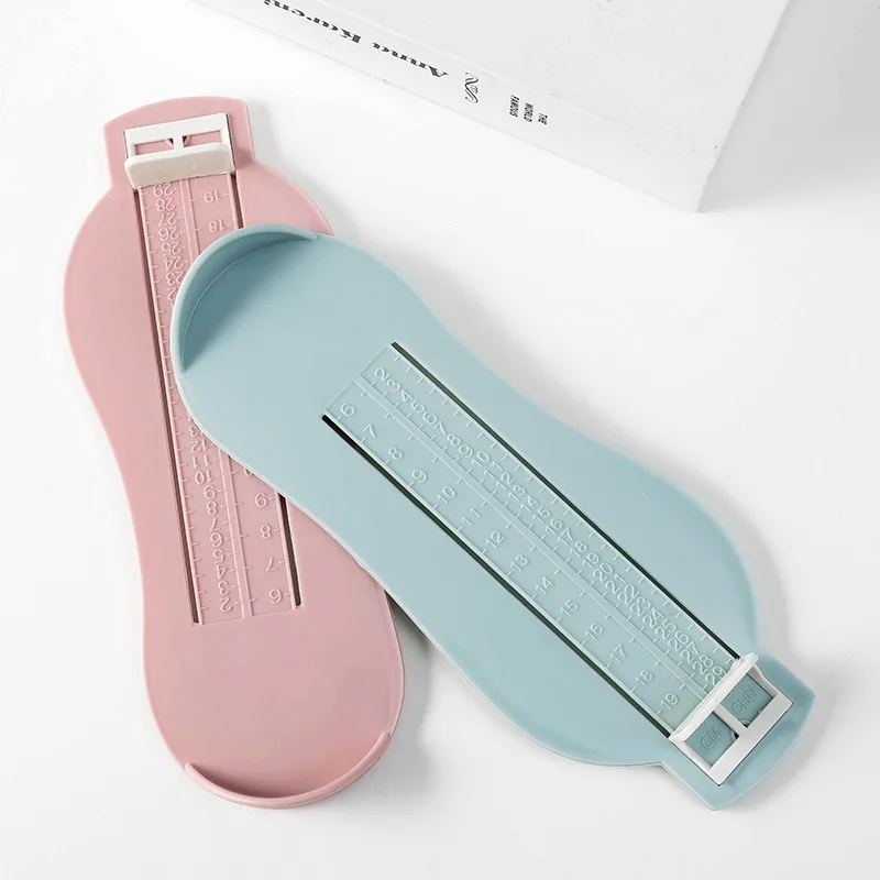 Baby Infant Foot Measure Gauge Children Foot Ruler Shoes Size Measuring Length Growing Foot Fitting Ruler Tool Measures