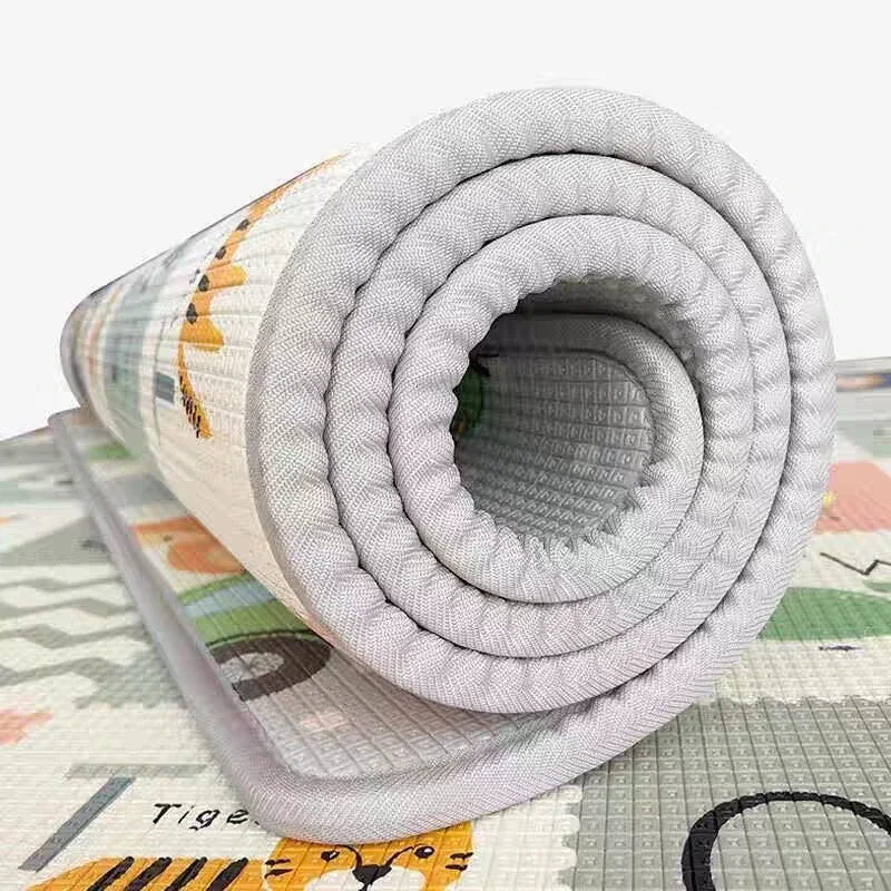 Large Size Play Mat for Children's 2 Thickness Options Safety EPE Environmentally Friendly Thick Baby Crawling Play Mats Carpets