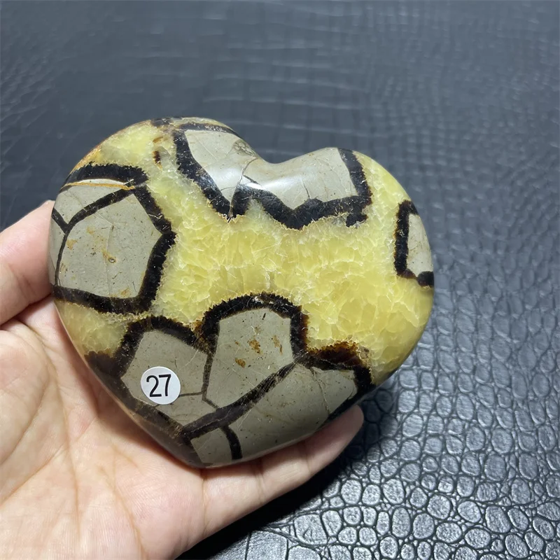 

620g Natural Septarian heart stones quartz mineral healing gemstones