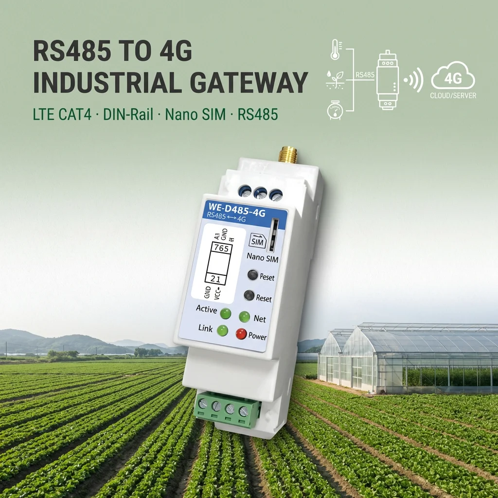 Agriculture Farming And Livestock - Wholesale Industrial 4G Gateway Smart Farm