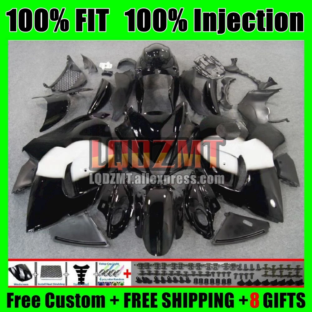 Fairing For SUZUKI Hayabusa GSXR1300 West black 08 09 10 11 12 13 14 28No.15 GSXR 1300 GSXR-1300 2015 2016 2017 2018 2019 2020