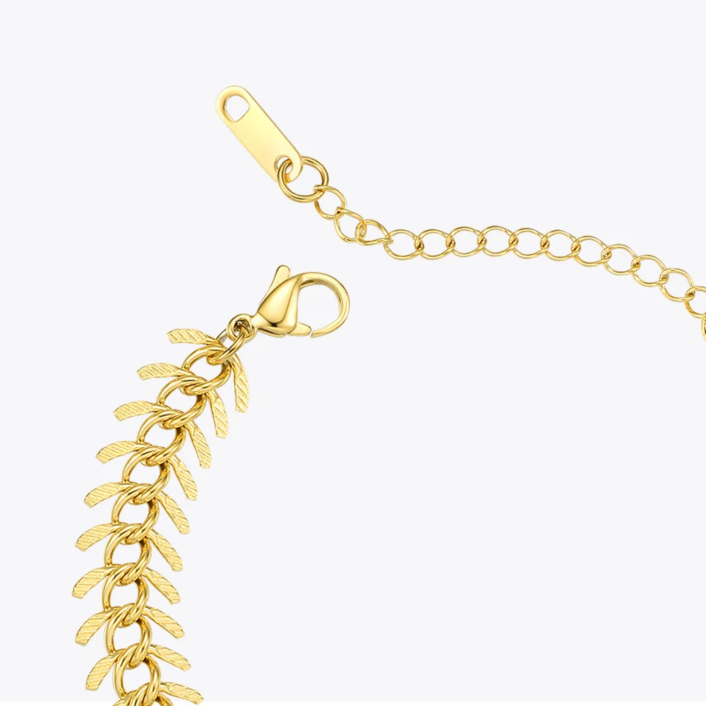 ENFASHION Punk Fancy Chain Bracelet Gold Color Stainless Steel Centipede Bracelets For Women Fashion Jewelry 2020 Party B202083