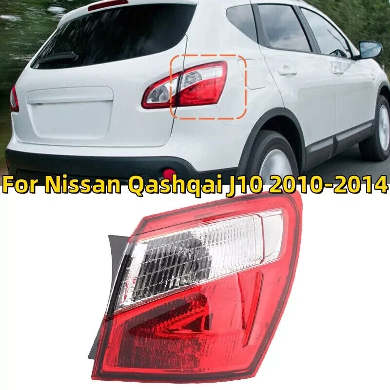 LED Tail Light For Nissan Qashqai 2008-2015 EU Version Brake Light Turn Signal Light Fog Lamp Accessories