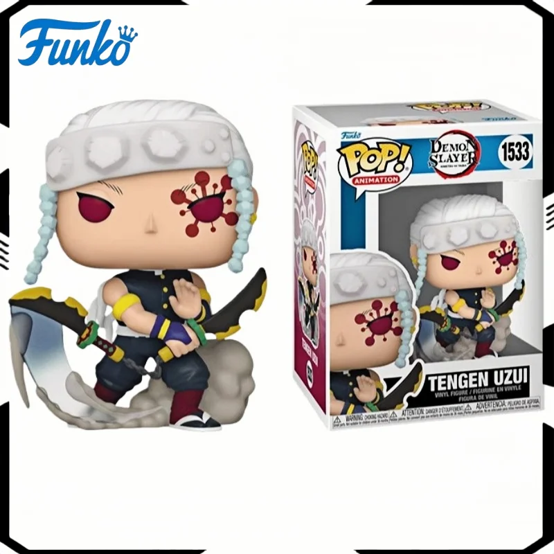 Funko POP Original Demon Slayer Tengen Uzui Anime figura coleccionable Anime figura de acción regalo para niños niñas Día de los niños