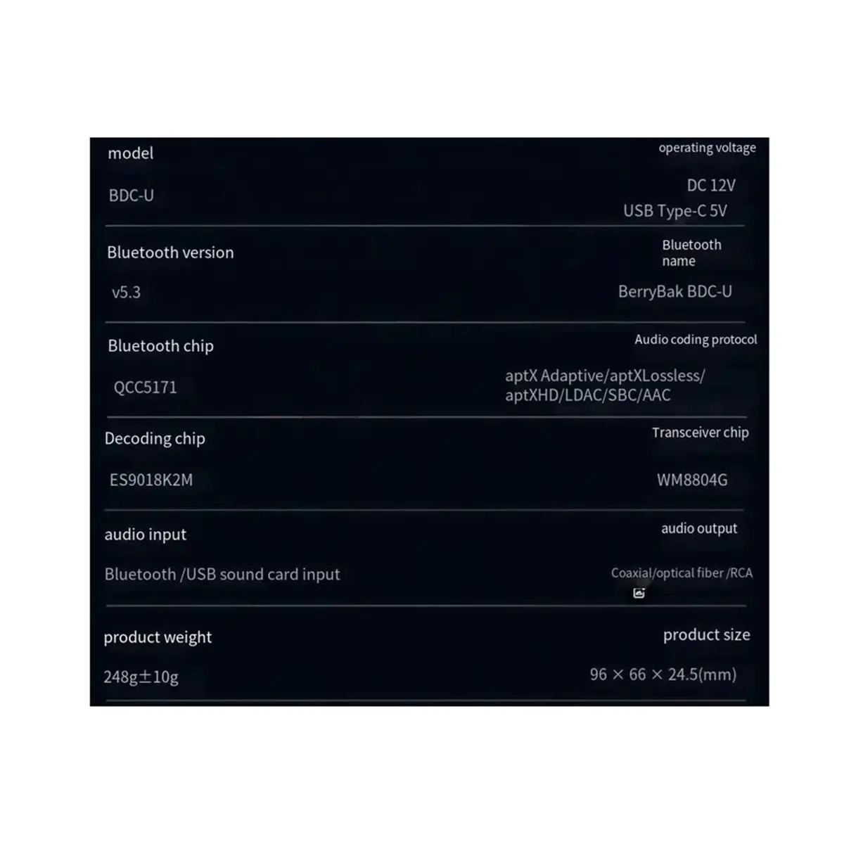 Absf QCC5171 Blueto…