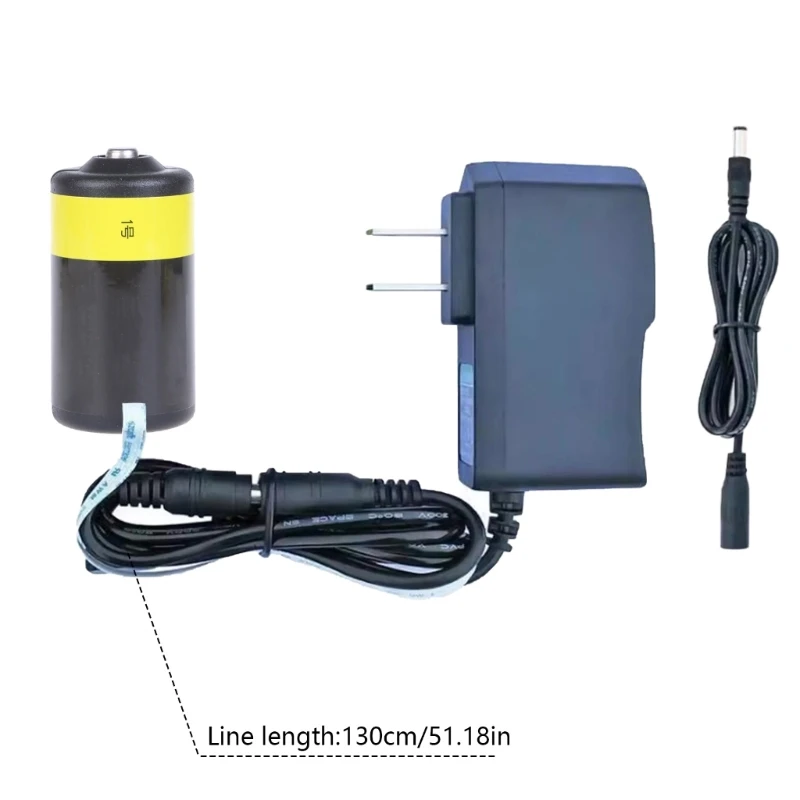 อะแดปเตอร์จ่ายไฟแบตเตอรี่เซลล์ LR20 D การเปลี่ยนแบตเตอรี่ 1.5V