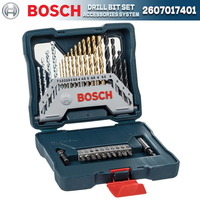 BOSCH 2607017401 30 Pieces Professional Drill Bits Multipurpose Screwdriver Bits Set Twist Drill for Impact Drill Accessories