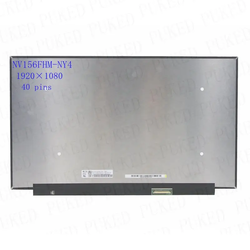 Original 144hz LCD screen 72% NTSC micro edge NV156FHM-NY4 15.6 inch Ips LCD screen 40pins EDP 1920*1080 resolution