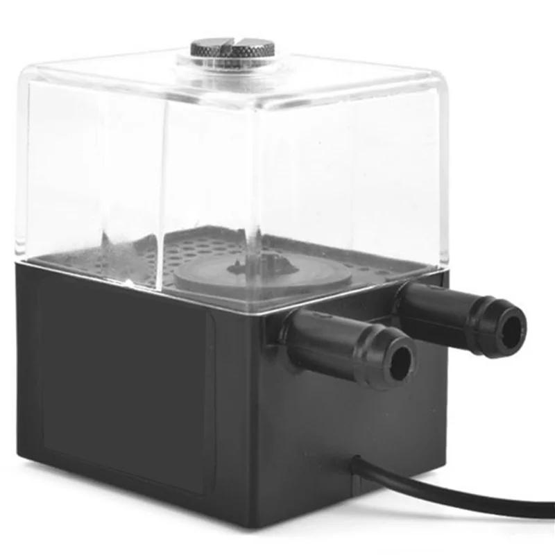 

A51I Ультра-тихий водяной насос SC-300T для системы жидкостного охлаждения процессора ПК, 12 В, 4 Вт, 150 мл, резервуар для воды, небольшой 3-контактный разъем питания