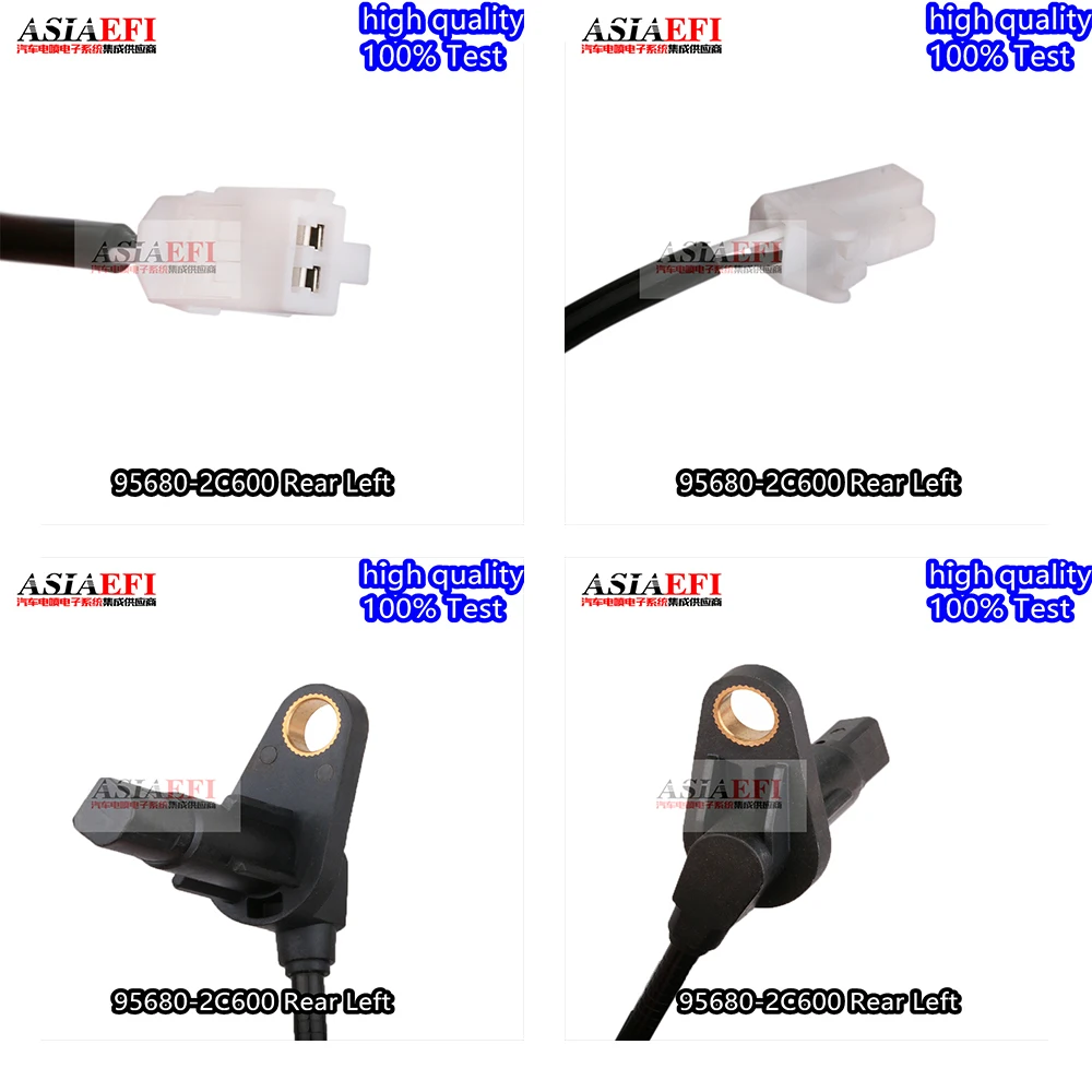 High quality 95680-2C600 95680-2C800 Rear Left or Rear Right ABS Sensor Wheel Speed For Hyundai Tiburon 2005-2008