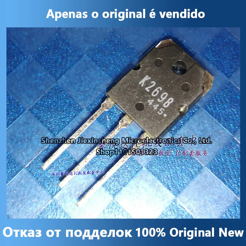 K2698 genuine imported  new MOS field-effect transistor 2SK2698 TO-3P