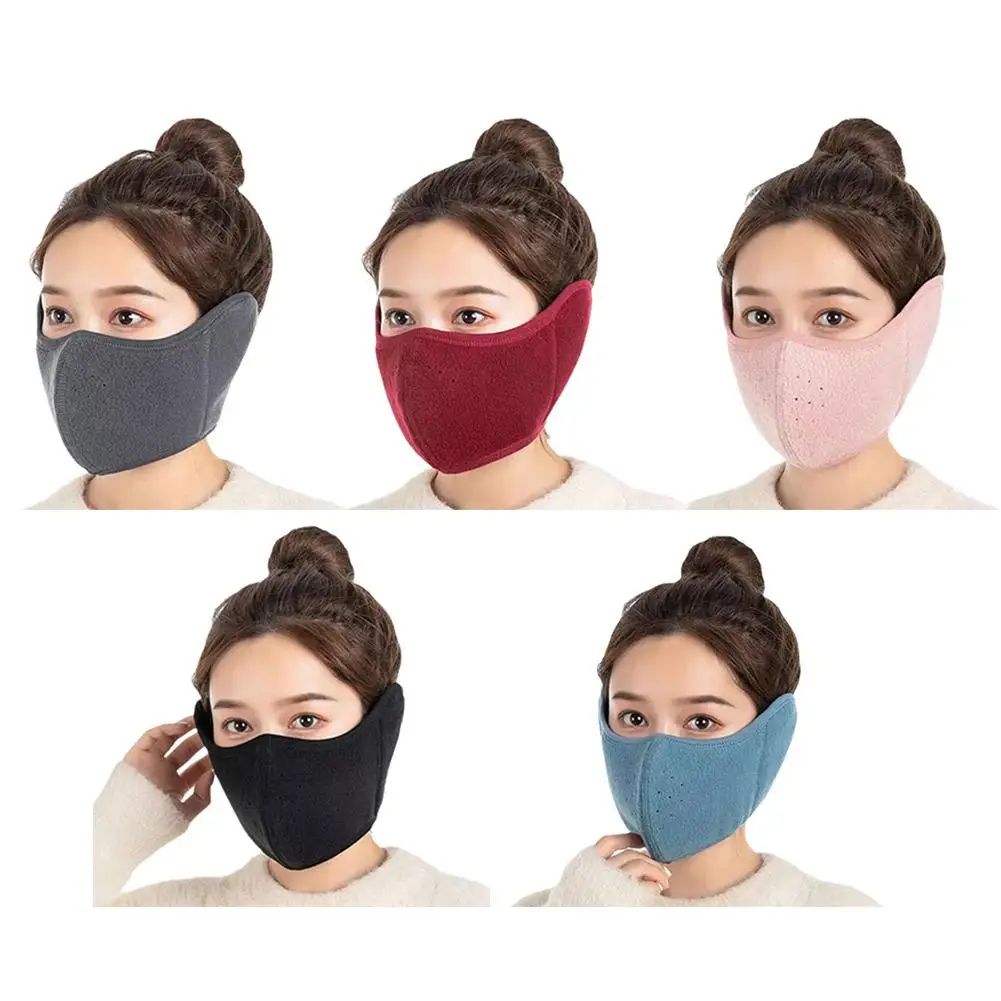 Winter Mask Warm Mask Full Cover Face Mask Outdoor Windproof Mask Breathable Thickened Dustproof Reusable Mask