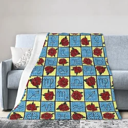 9 Of Swords Tarot Blanket By Tarotista Blankets Soft Warm Flannel Throw Blanket Bedspread for Bed Living room Picnic Home Couch