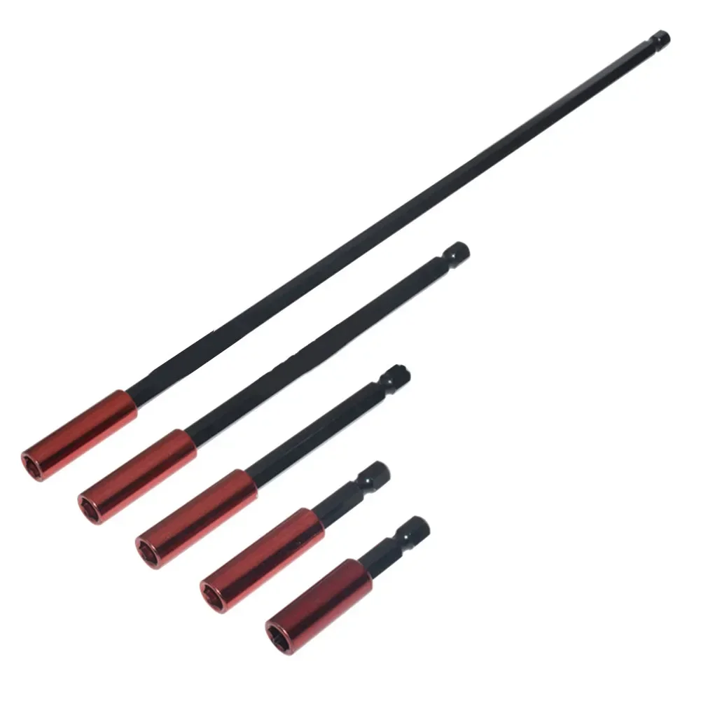 Screw Bits Extension Rod Quick Change Bit 1/4 Inch Shank  Screwdriver Tip Holder Self-locking Extension Rod 50mm- 300mm