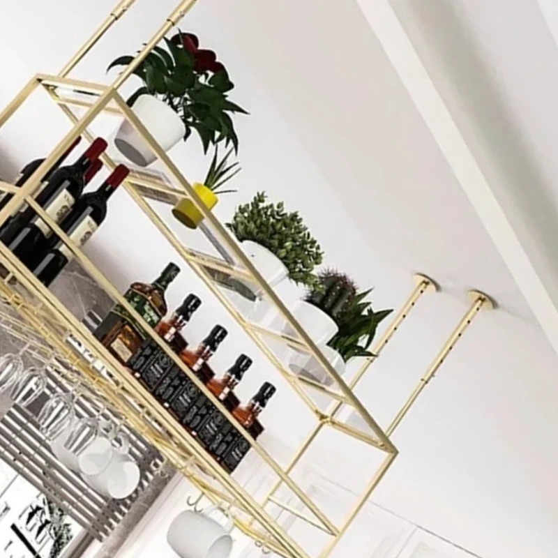 

Outdoor Boutique Bar Cabinet Wall Mount Home Display Design Houses Modern Bartender Organizer Strorage Vitrina Baroque Furniture