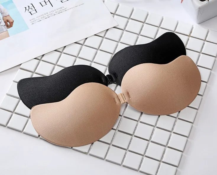 

Special Silicone Invisible Bra for Wedding and Swimwear, Bio Adhesive Gathered and Breathable Mango Shaped Adhesive Chest Patch