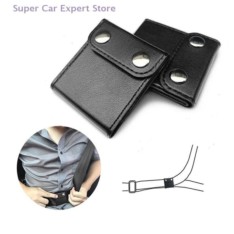 

Safety First with 2PCS Universal Car Seatbelt Adjuster, Comfortable Neck & Shoulder Strap Positioner Clip for All Ages