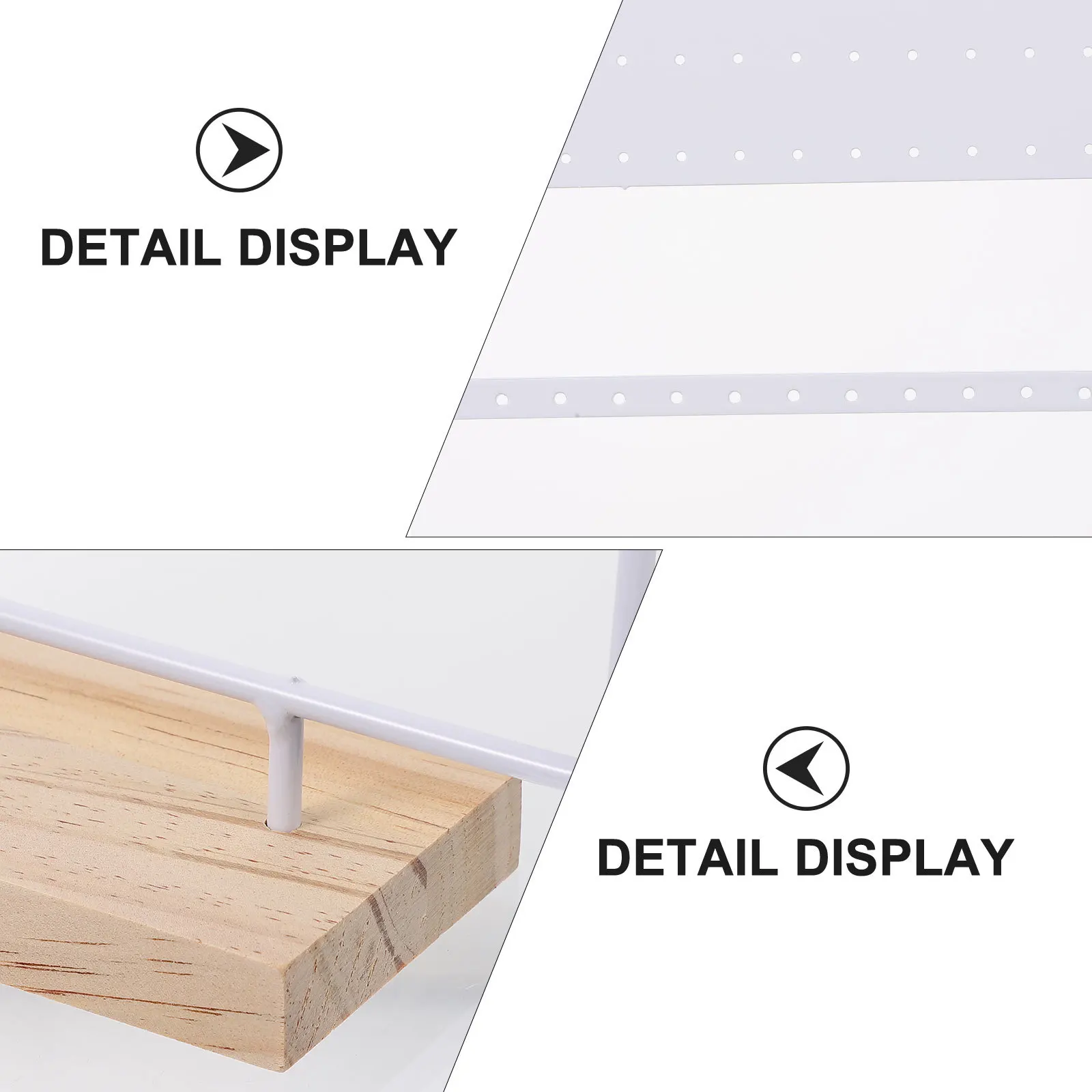 1Pcs Ear Stud Display Rack Iron Jewelry Tower Practical Three Layers Organizer Creative Stand for Earrings Bedroom Dressing