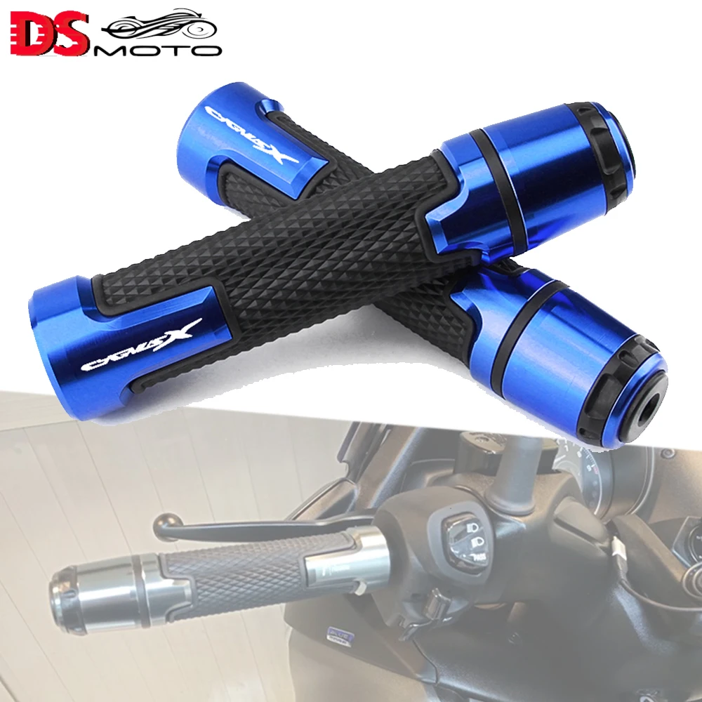 Dla YAMAHA CYGNUS-X 125 SR EV SMAX 155 BWS R125 ABS nowy 7/8 "22 MM motocykl CNC aluminium akcesoria antypoślizgowe uchwyty kierownicy