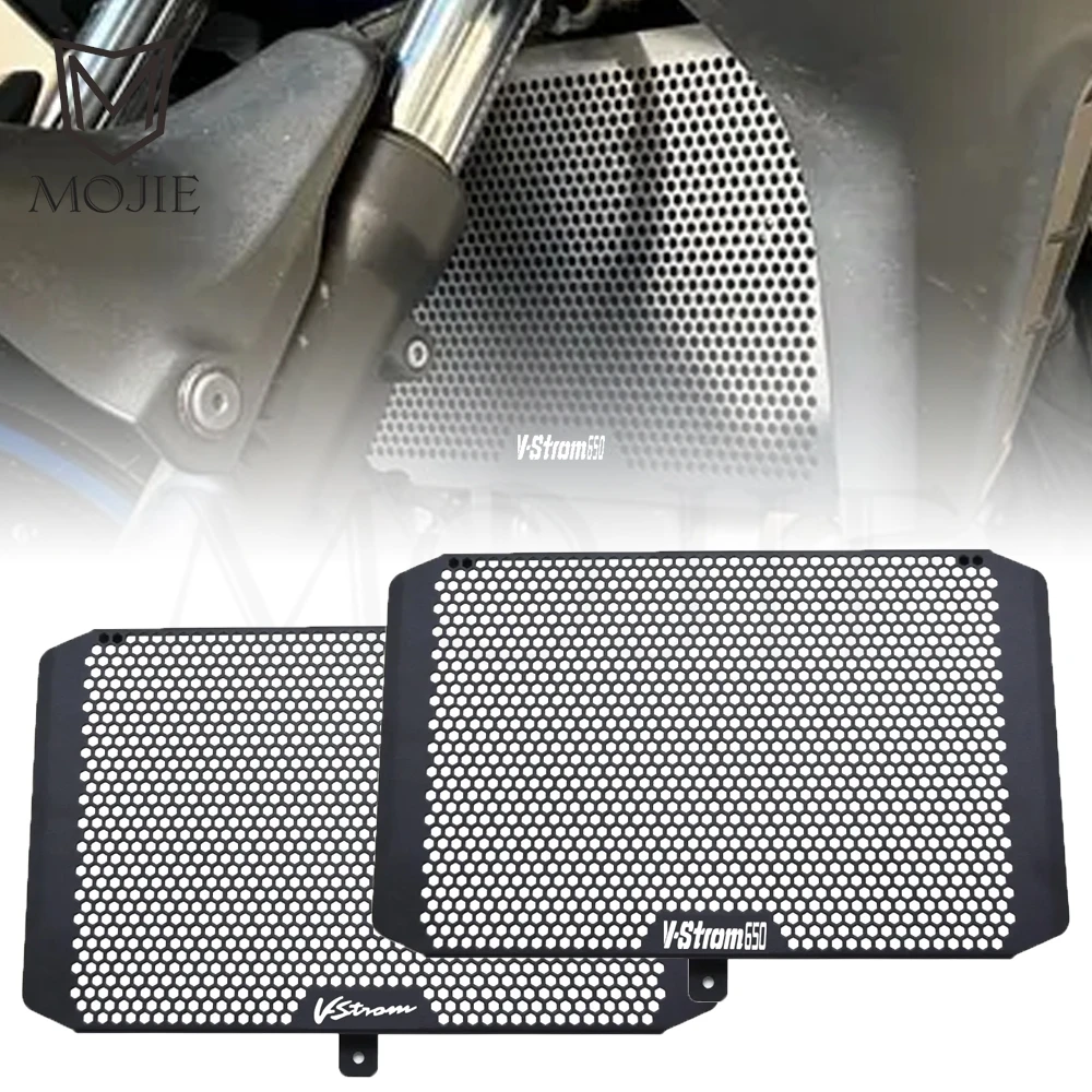 

Radiator Guard For SUZUKI V-STROM 650 VSTROM DL 650 DL XT DL650 650X 2011-2023 Radiator Grille Guard Cover Protector Accessories
